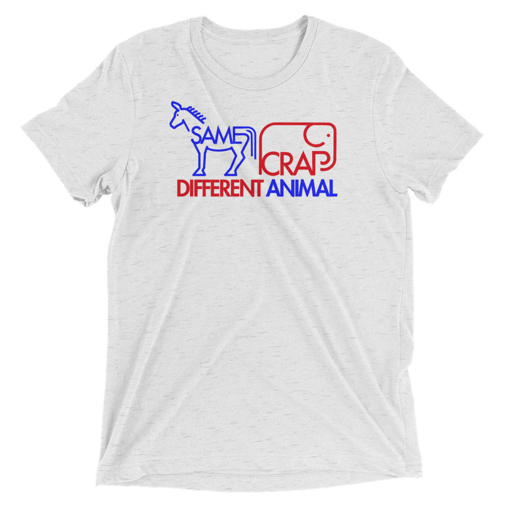 Same Crap Different Animal Tri-Blend T-Shirt