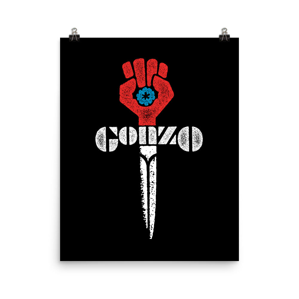 Gonzo Fist Print