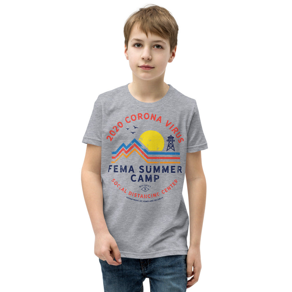 2020 Coronavirus FEMA Summer Camp Youth Short Sleeve T-Shirt