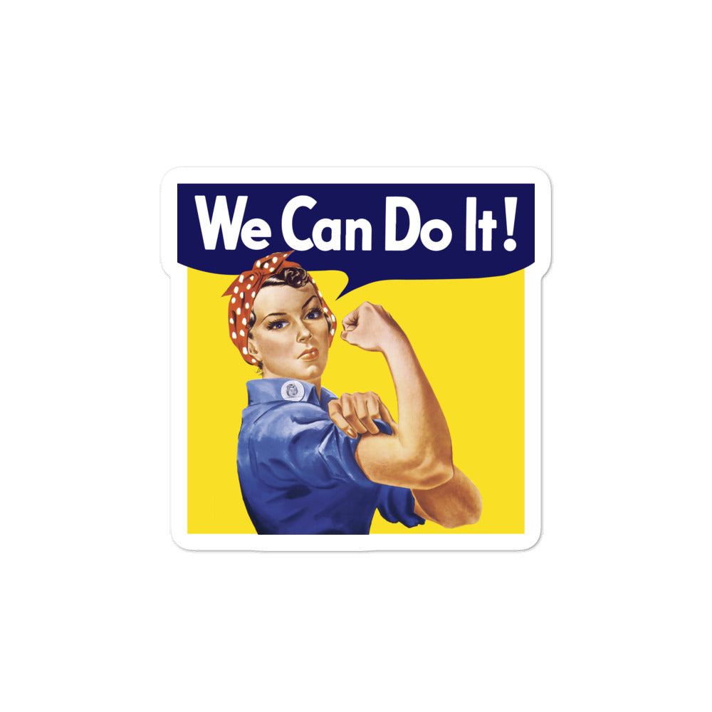 We Can Do It! Rosie the Riveter Sticker