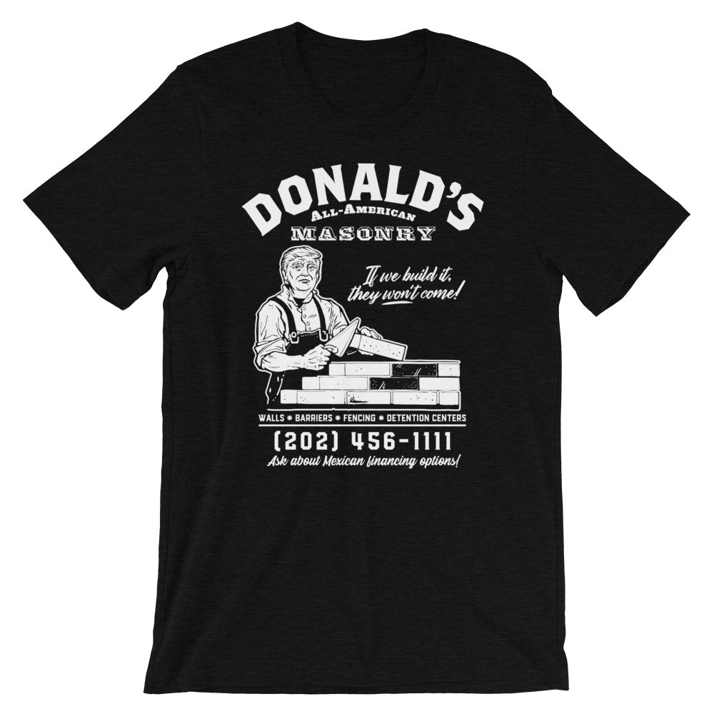 Donald Trump&#39;s All-American Masonry T-Shirt