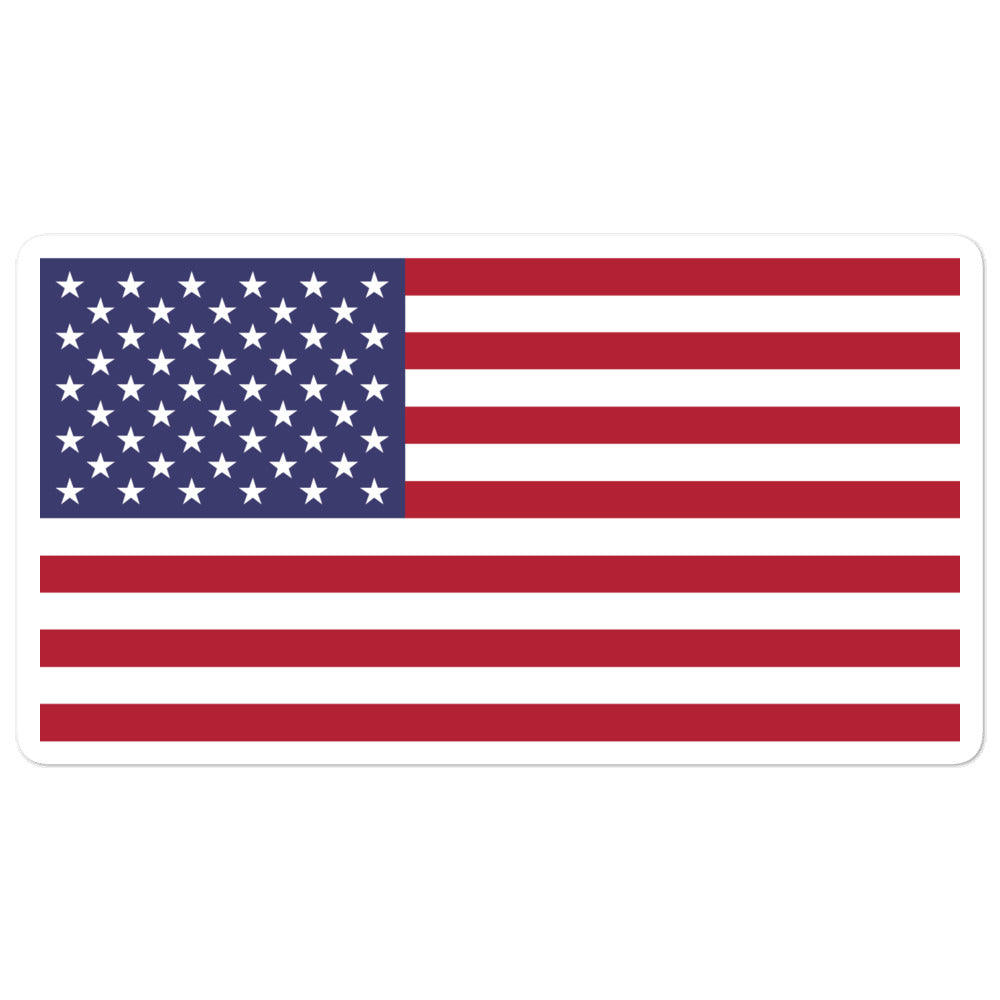 American Flag Sticker