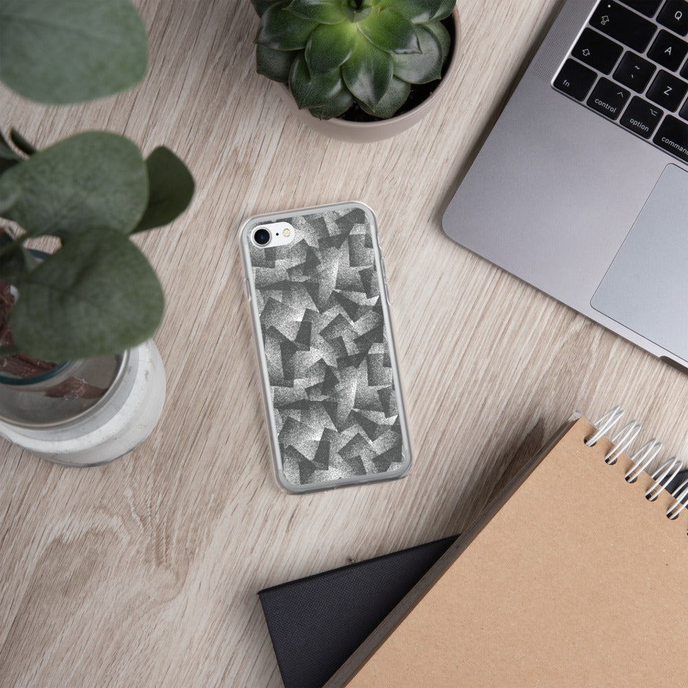 Stippled Abstraction iPhone Case