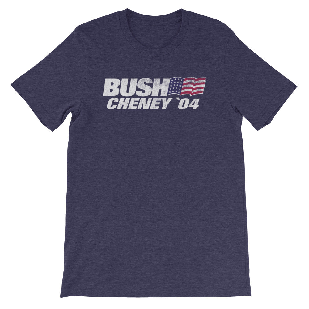 Bush Cheney 2004 Retro Campaign T-Shirt