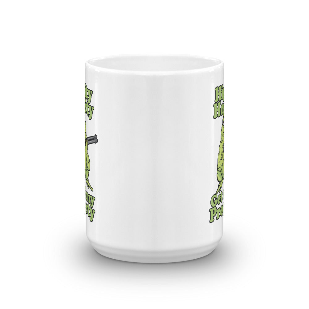 Hippity Hoppity Get Off My Property Mug