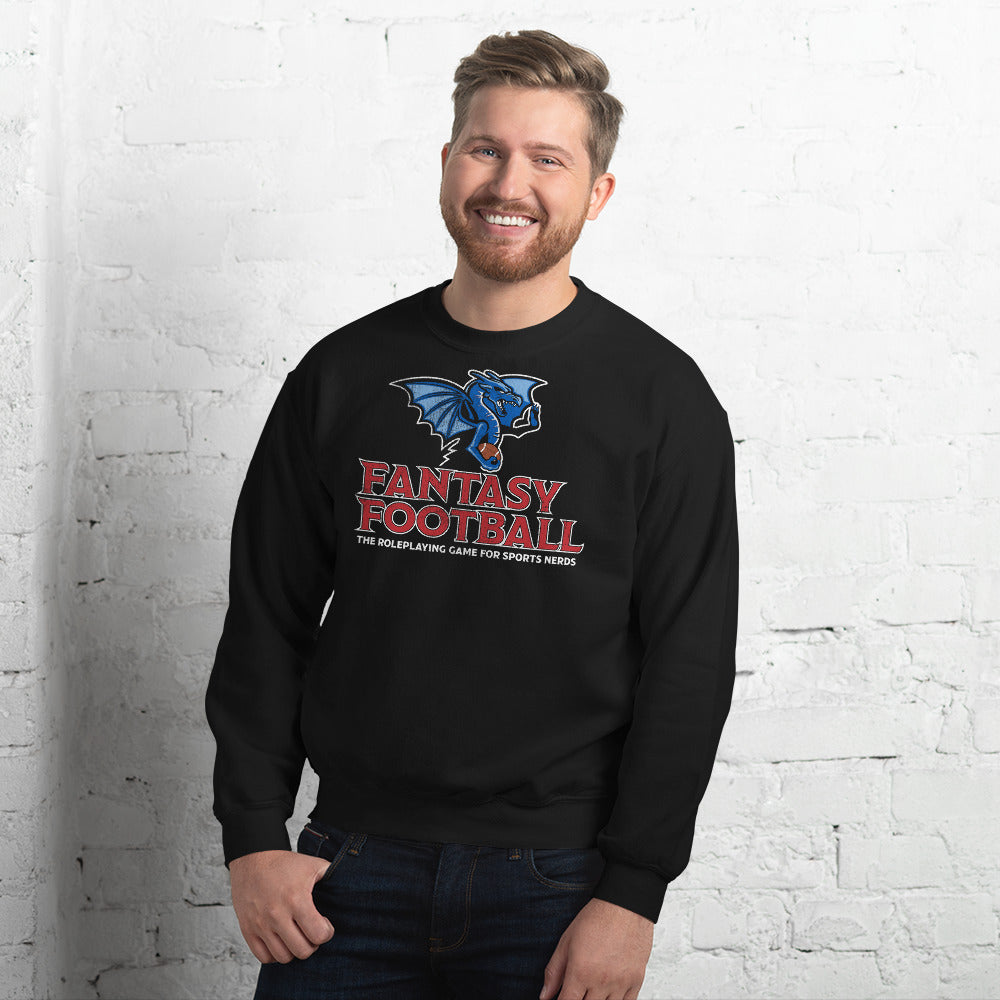 Fantasy Football Roleplaying The Game for Sports Nerds Crewneck Sweatshirt