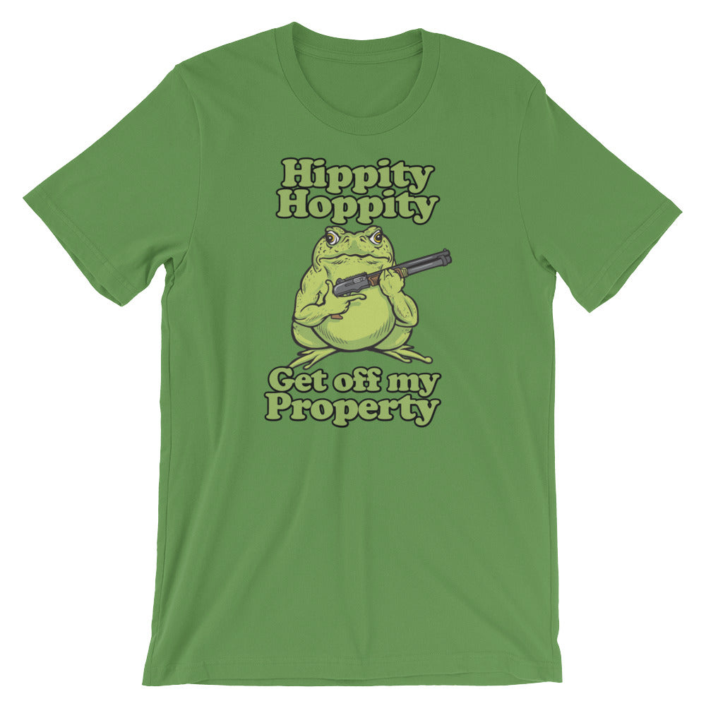 Hippity Hoppity Get Off My Property Unisex T-Shirt