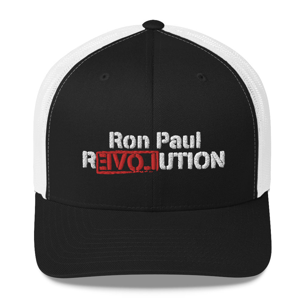 Ron Paul Revolution 2008 Presidential Retro Campaign Trucker Cap