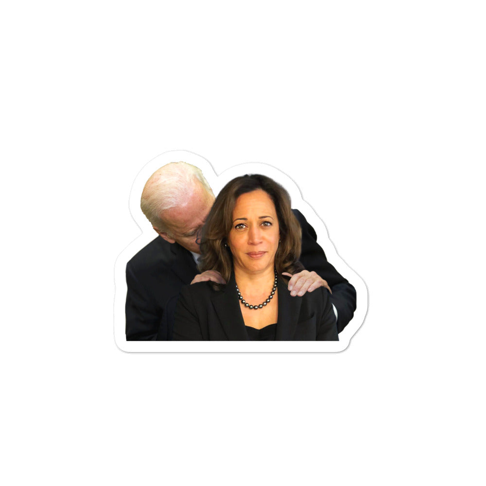Biden Harris Sniff Sticker