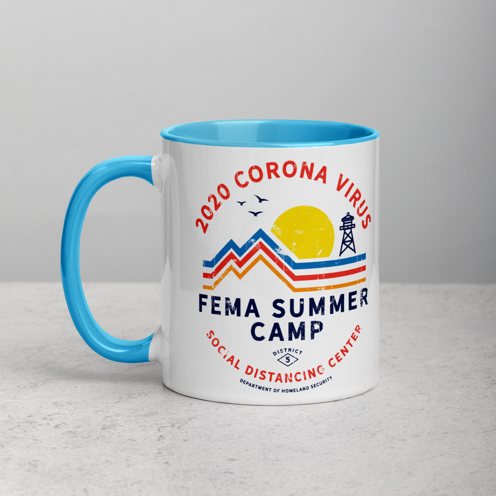 2020 FEMA SUMMER CAMP Social Distancing Center Mug