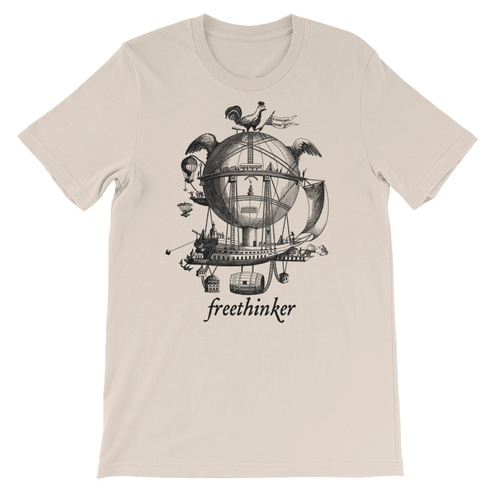 Freethinker Vintage Short-Sleeve Unisex T-Shirt