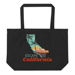 Escape California Large organic tote bag