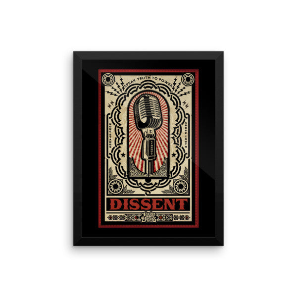 Dissent Framed Print