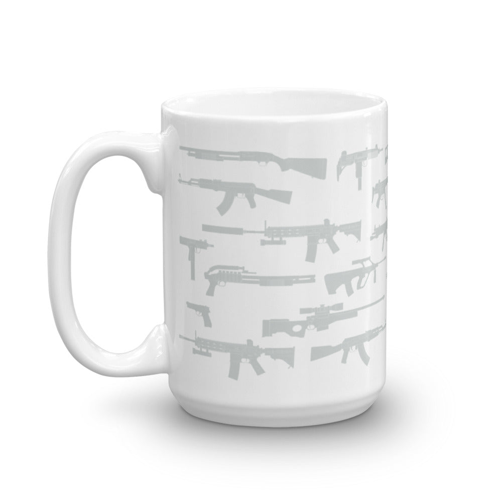 The Gun Grey Coffee Mug