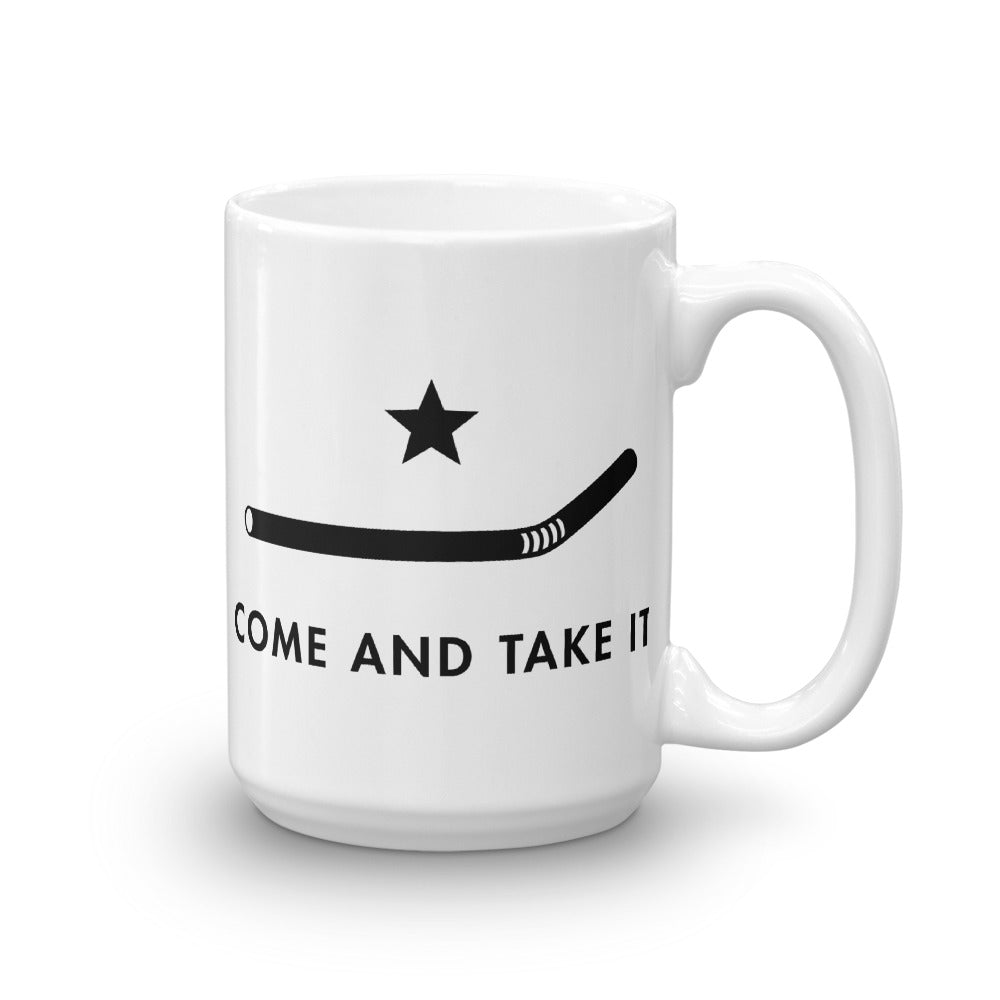Plastic Straw Ban Come and Take it Parody Mug