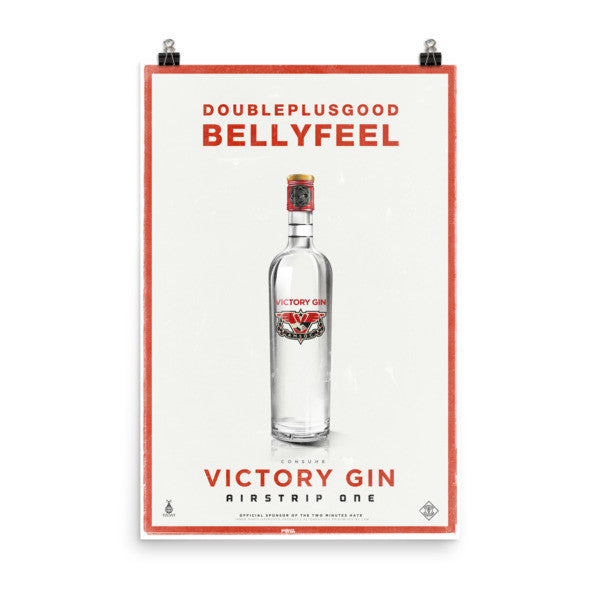 Victory Gin Poster