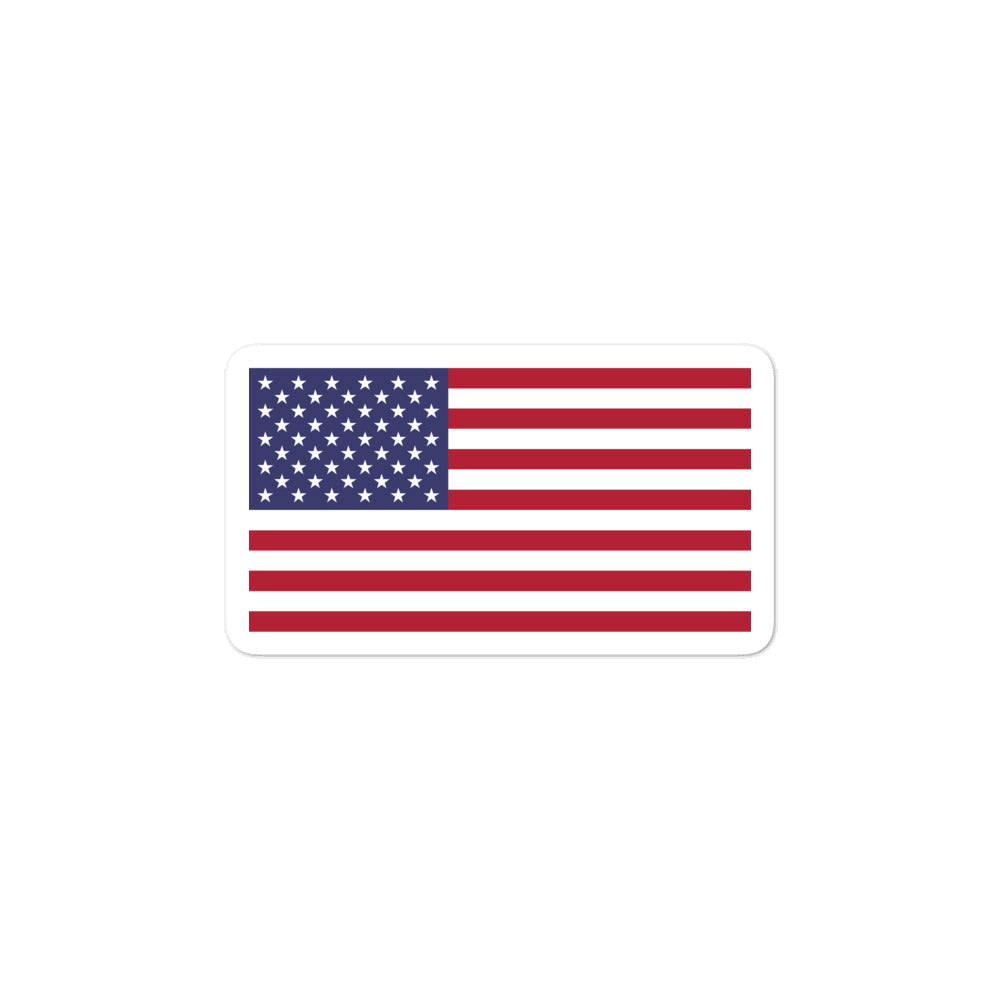 American Flag Sticker