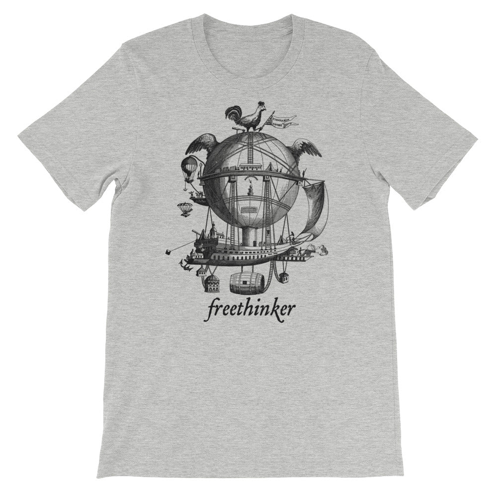 Freethinker Vintage Short-Sleeve Unisex T-Shirt