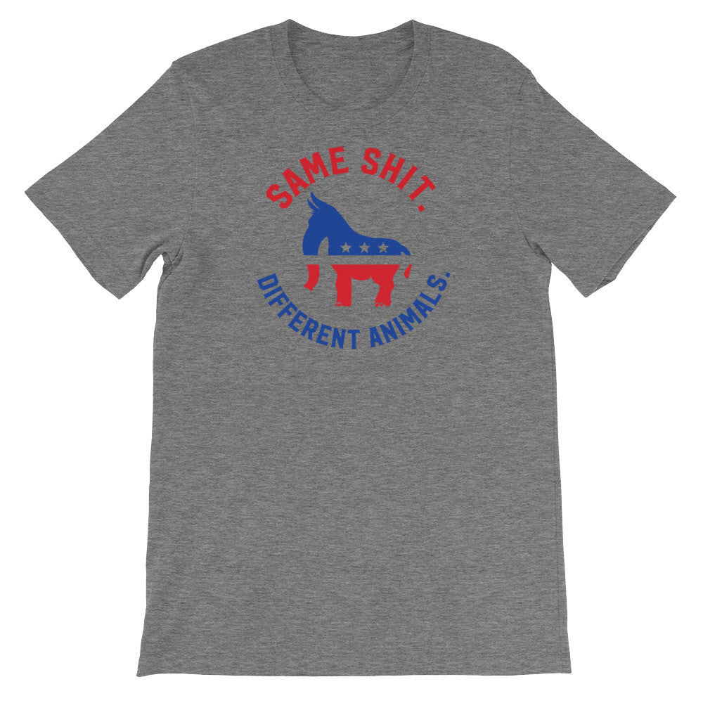 Same Shit Different Animals Republicrat T-Shirt
