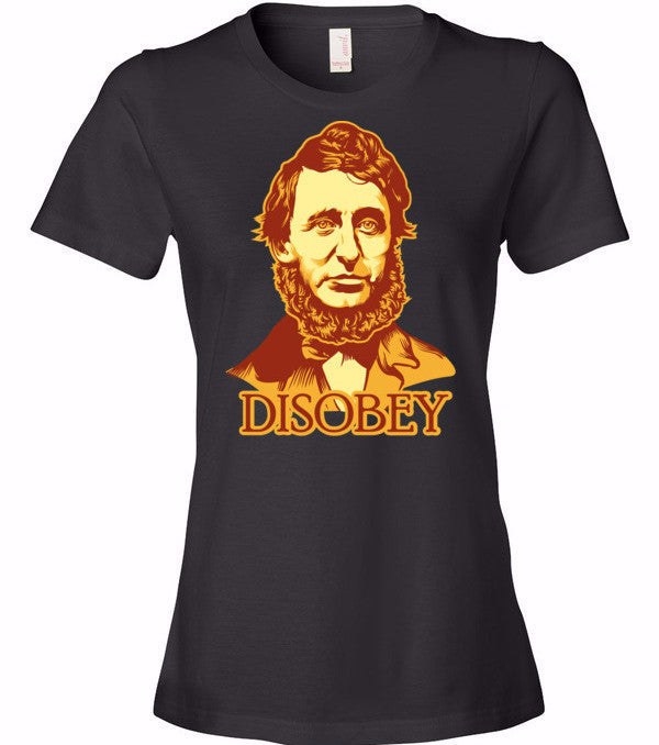 Henry David Thoreau Disobey Women&#39;s Tee