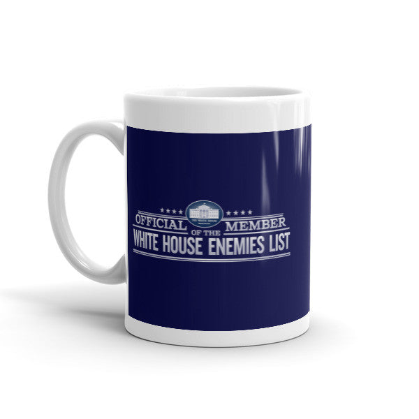 White House Enemies List Membership Mug