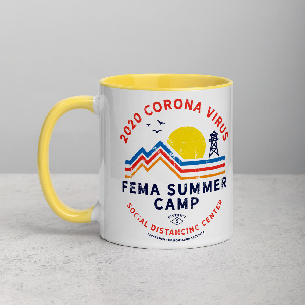 2020 FEMA SUMMER CAMP Social Distancing Center Mug