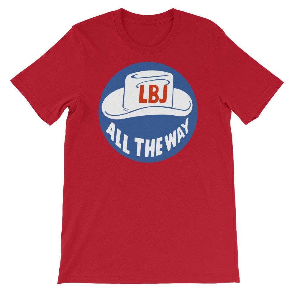 LBJ All the Way 1964 Campaign T-Shirt