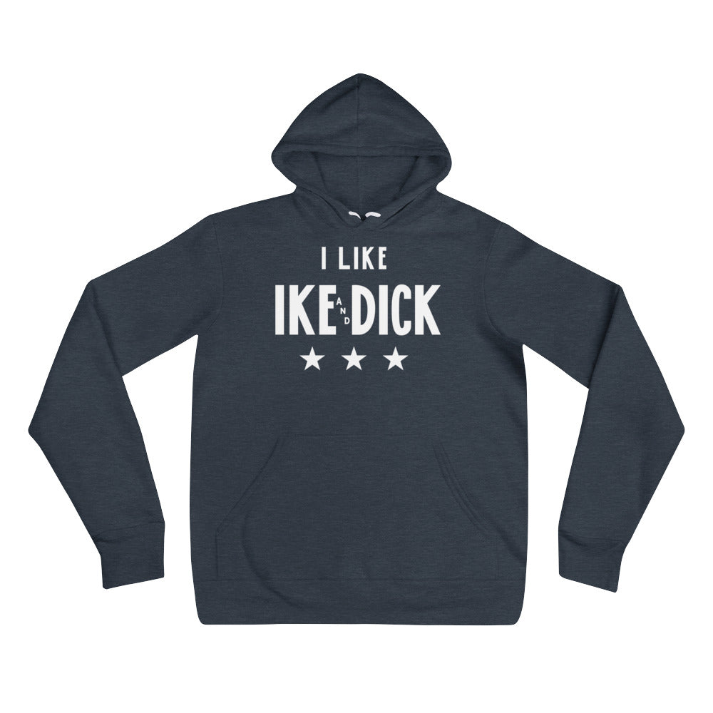 I Like Ike and Dick Unisex 1952 Campaign Retro Fleece hoodie
