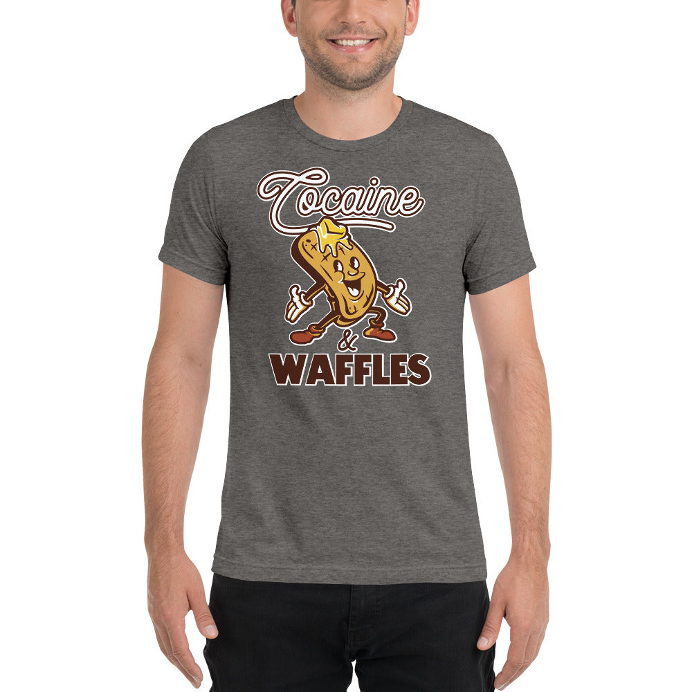 Cocaine & Waffles Tri-Blend T-Shirt