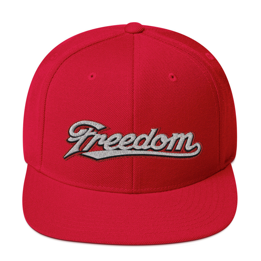 Freedom Snapback Baseball Hat