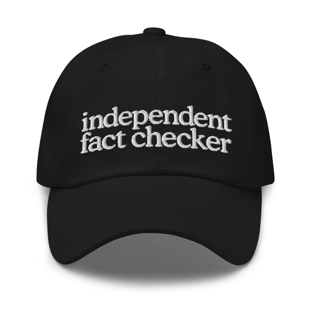 Independent Fact Checker Dad hat
