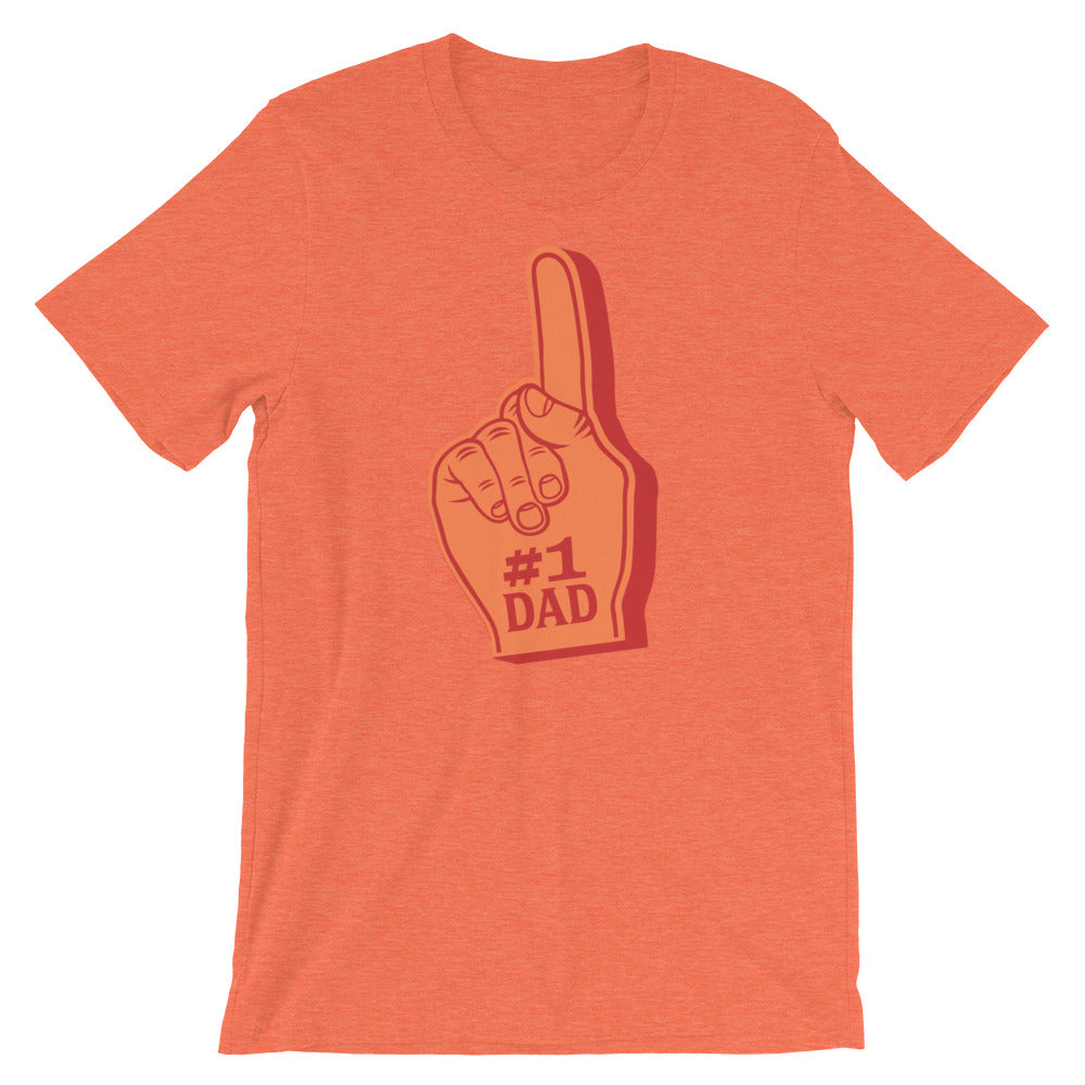 Number 1 Dad Classic Foam Finger Father&#39;s Day Shirt