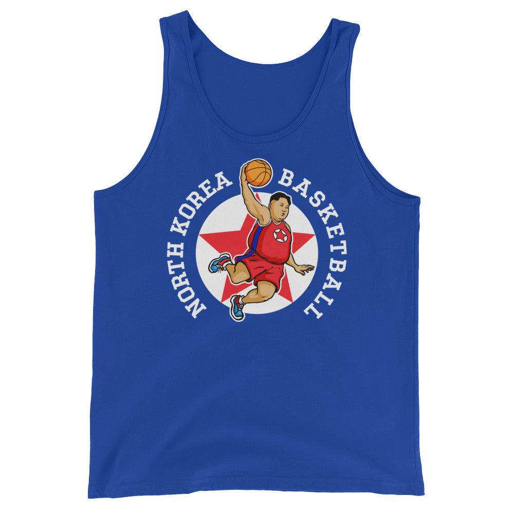 North Korea Basketball Rocketman  Tank Top