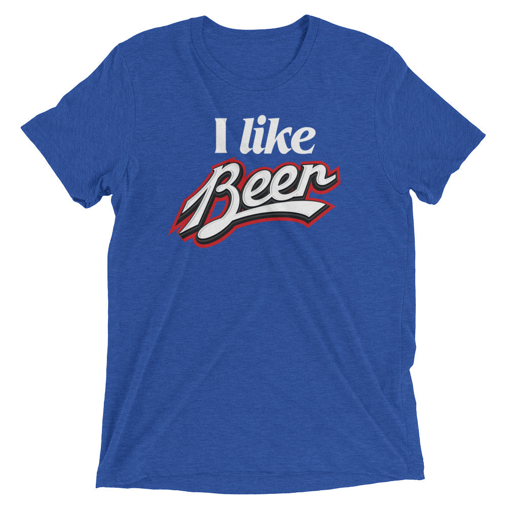 I Like Beer Tri-Blend T-Shirt