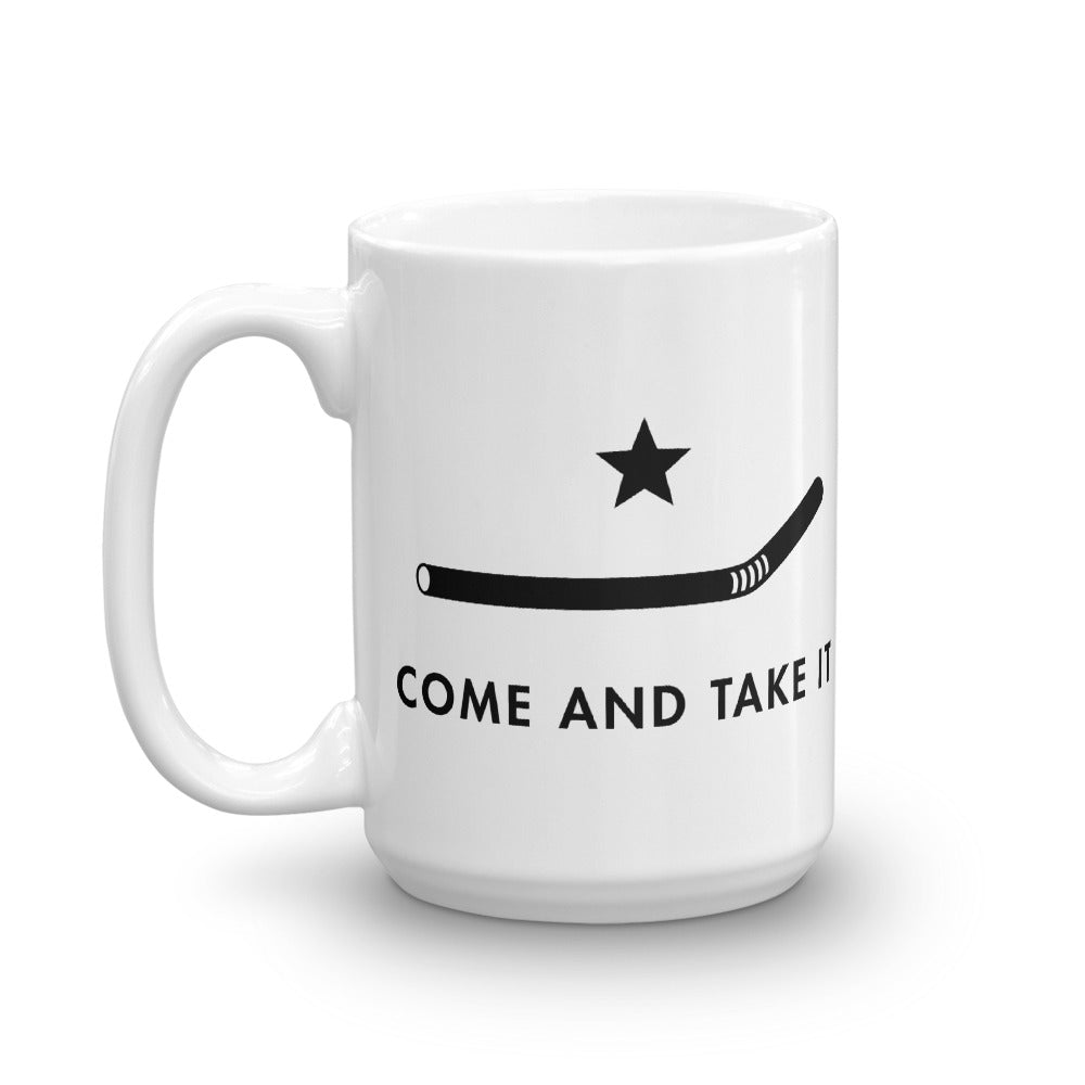 Plastic Straw Ban Come and Take it Parody Mug