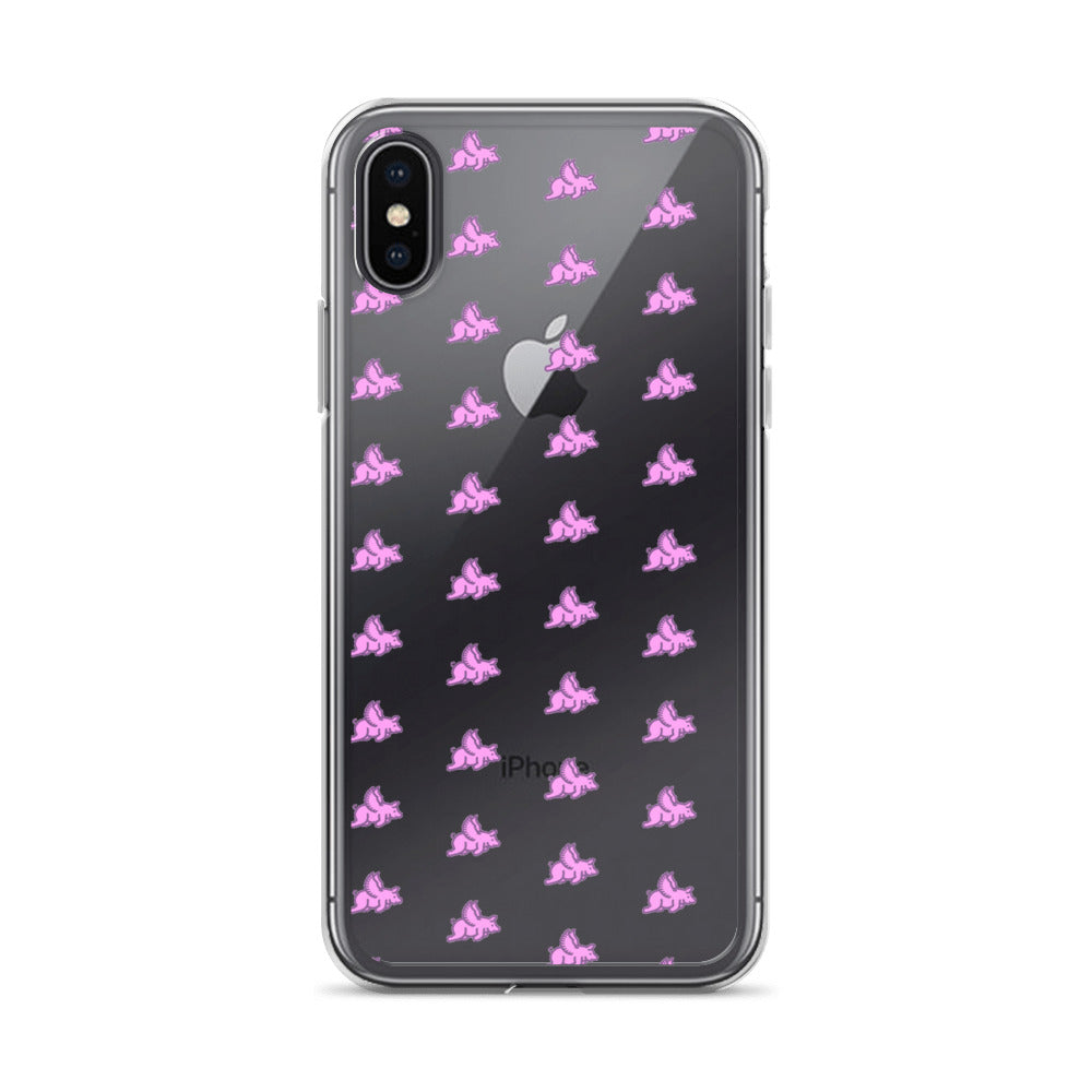 Pigs Fly iPhone Clear Case