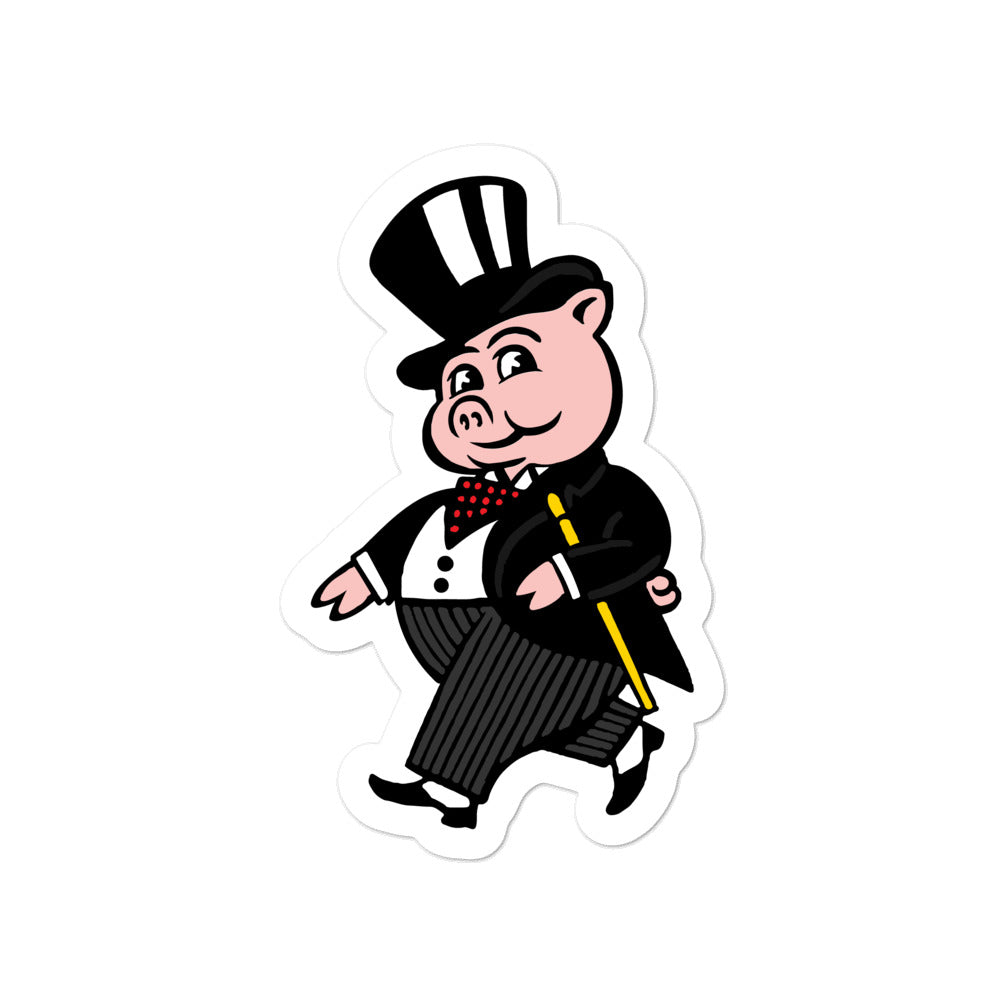 Capitalist Pig Sticker