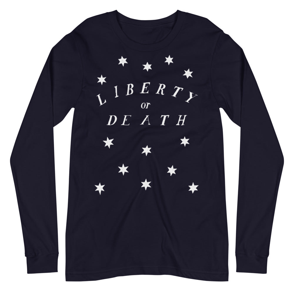 Liberty or Death Colonial 13 Stars Unisex Long Sleeve Tee