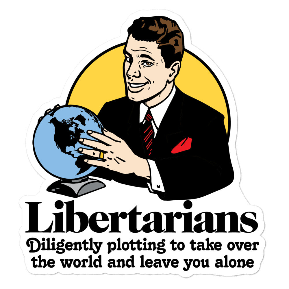 Libertarian Plot Sticker