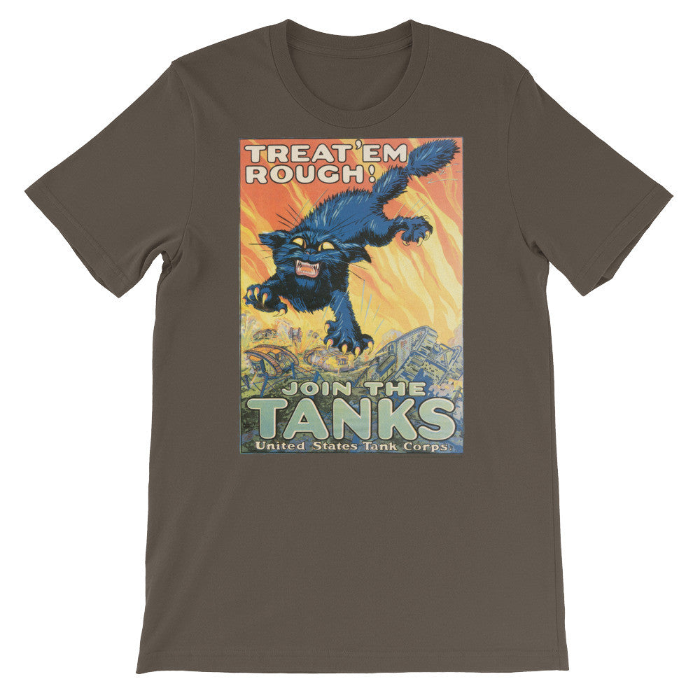 WW1 Wildcat Tanker Unisex Short Sleeve Graphic T-Shirt