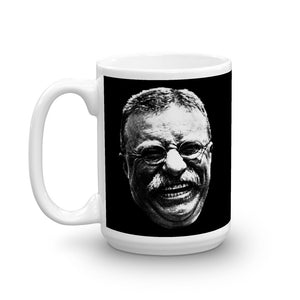 Teddy Roosevelt Maniacal Laugh Coffee Mug