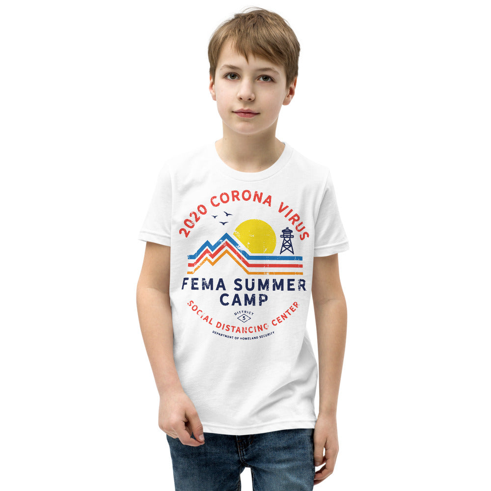 2020 Coronavirus FEMA Summer Camp Youth Short Sleeve T-Shirt