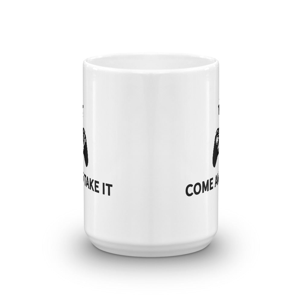 Come and Take It Video Game Controller Coffee Mug
