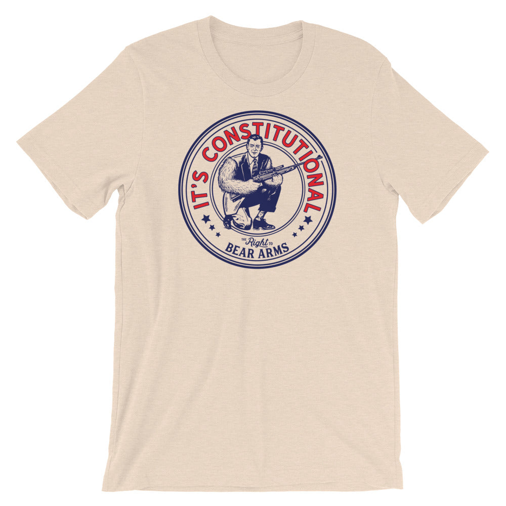 The Right To Bear Arms Constitutional Graphic T-Shirt