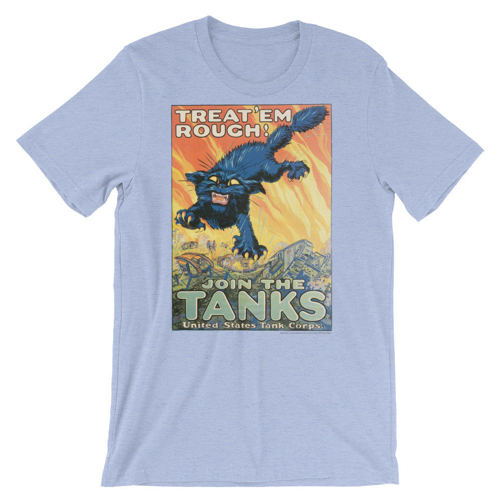 WW1 Wildcat Tanker Unisex Short Sleeve Graphic T-Shirt