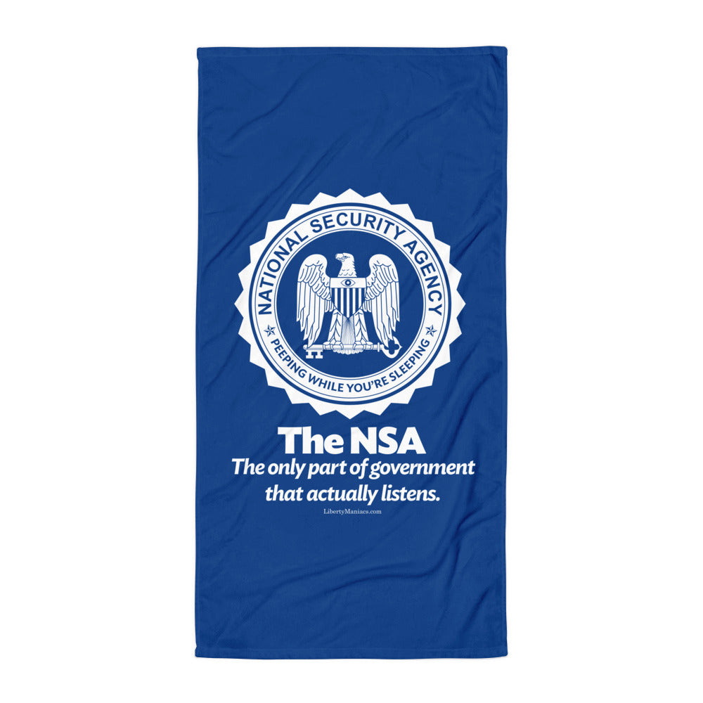 The NSA: The Only Part of Government That Actually Listens Towel