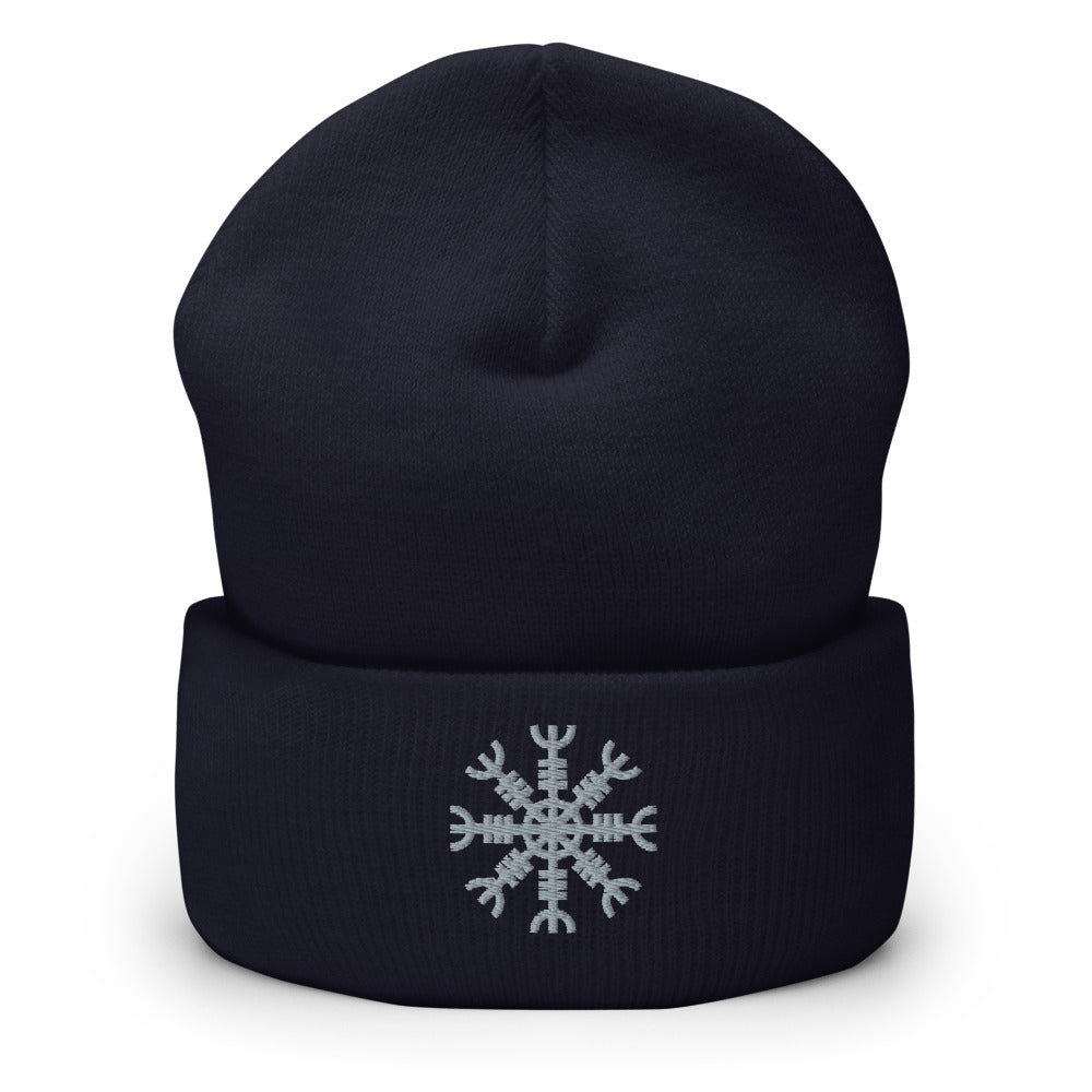 Helm of Awe Aegishjalmr Cuffed Beanie