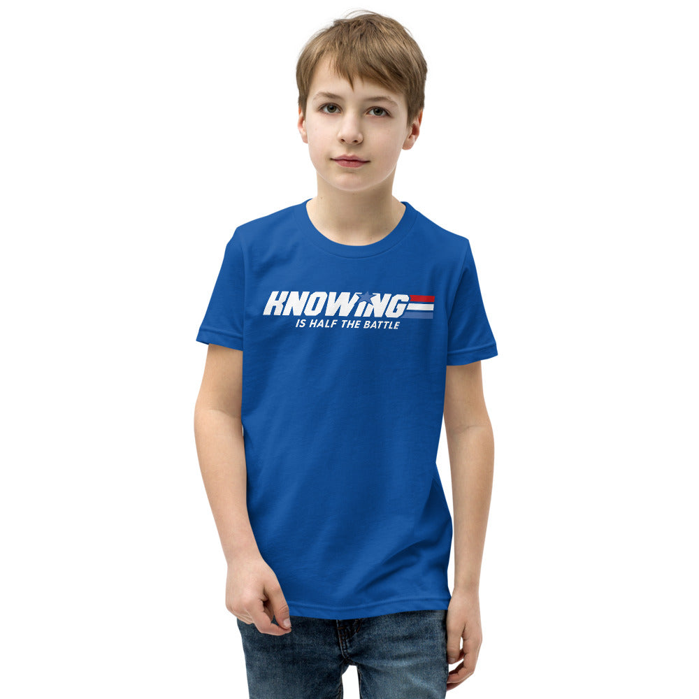 Knowing is Half the Battle Youth Short Sleeve T-Shirt