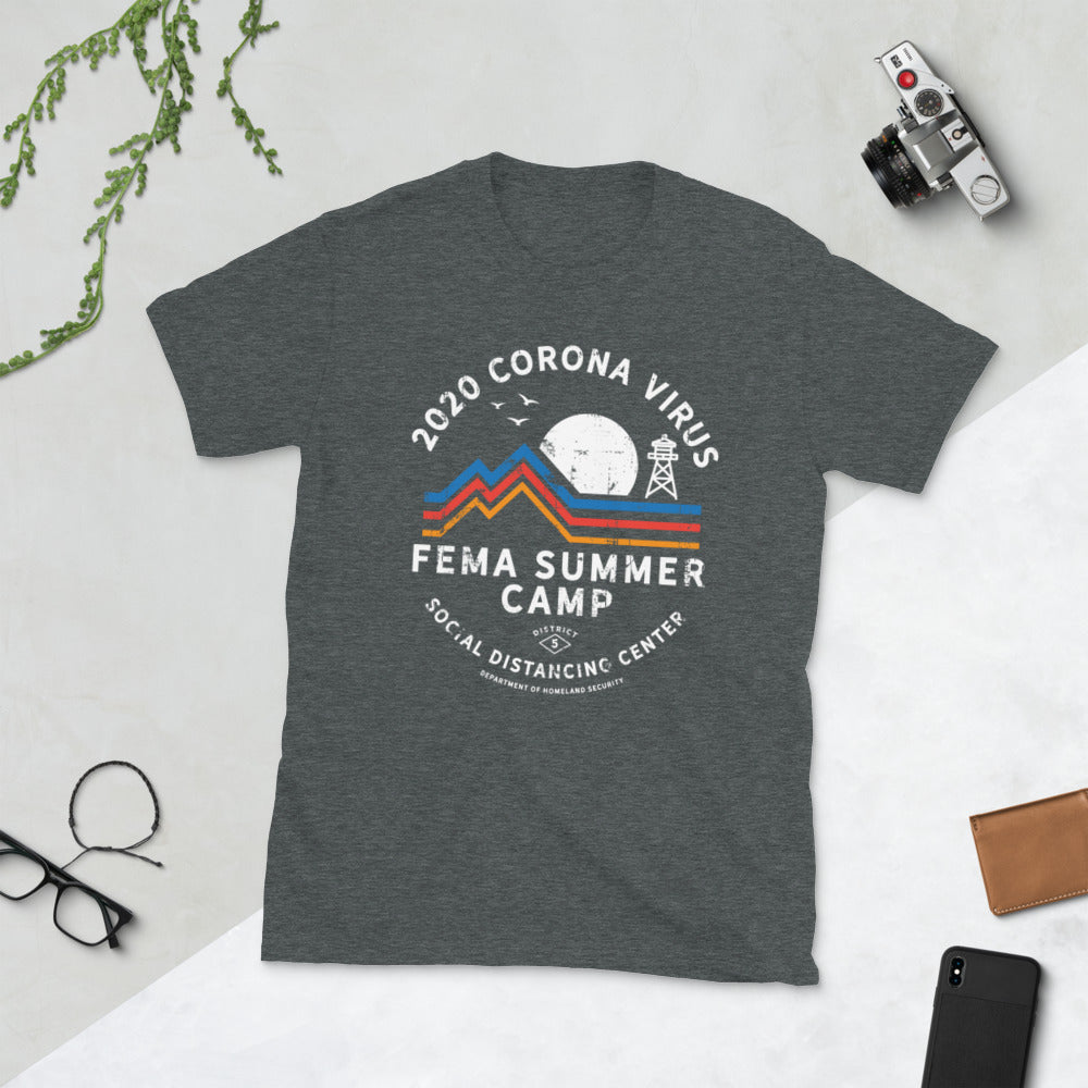 2020 Corona Virus FEMA Summer Camp T-Shirt
