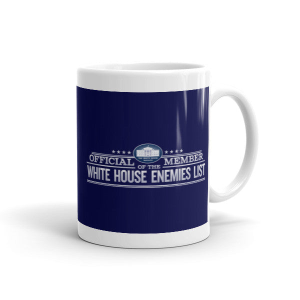 White House Enemies List Membership Mug
